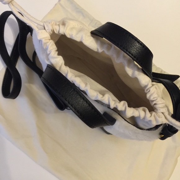 JCREW Mini Montaut Tote in Sherpa and Leather NWT - Picture 9 of 10